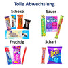 Amerikanische Süßigkeiten Box mit Takis blue – 14 USA Süßigkeiten aus aller Welt - American Candy Box mit Takis Chips – Sweets Süssigkeiten Box aus Amerika