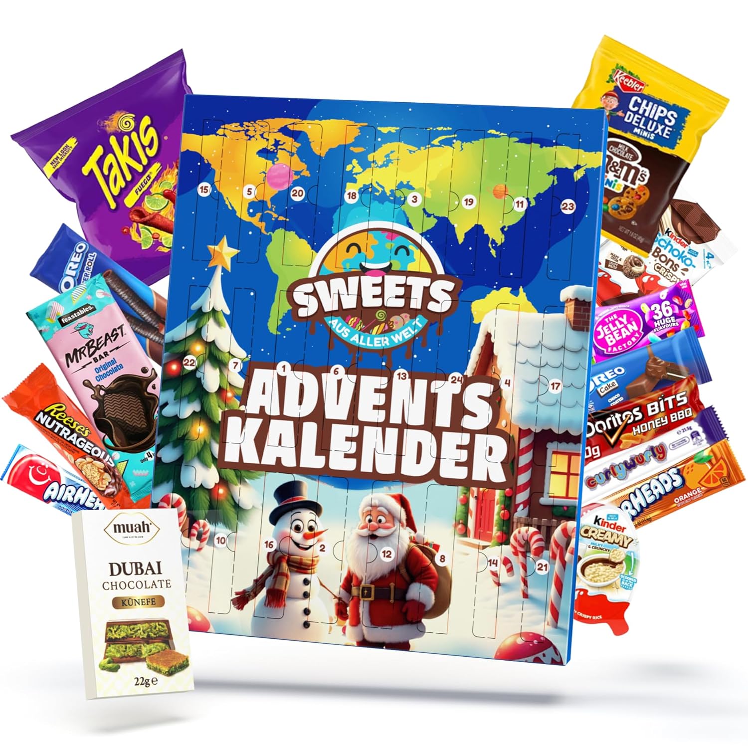 Adventskalender SweetsausallerWelt 2024