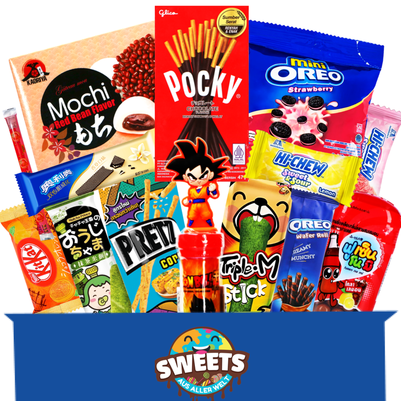 Snacks & Süßigkeiten aus aller Welt - Deine süße Reise beginnt hier ...
