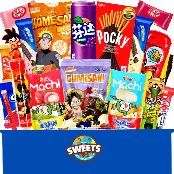 Asiatische Süßigkeiten Box XL - Leckere Japanische, koreanische, Vietnamesische & weitere Snacks von Sweets aus aller Welt